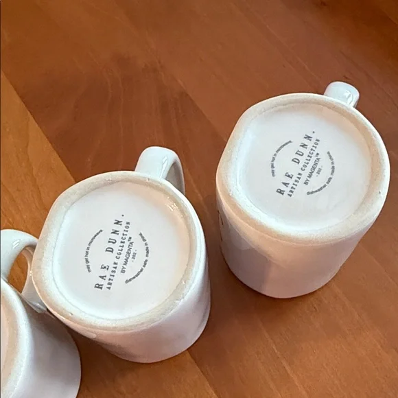 ✨ Rae Dunn Mini Espresso Mug Set – SIP • GULP • DRINK • SLURP (Set of 4) - Picture 8 of 9